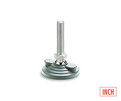 LV.F-PP-SST (inch sizes)-Levelling feet for ground mounting